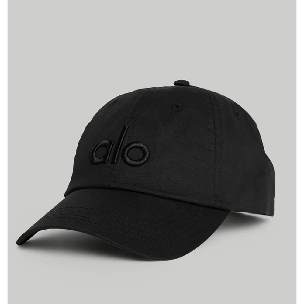 ALO Yoga Black Adjustable Cap